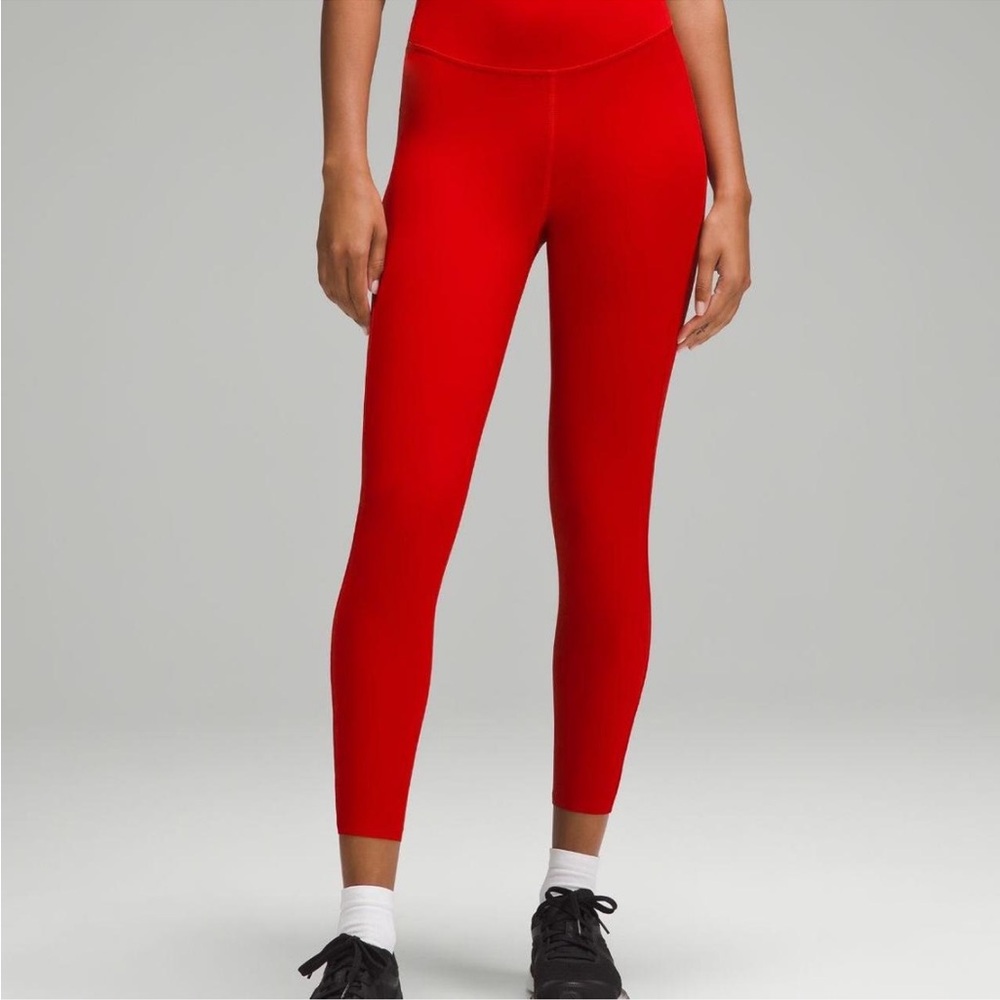 Vibrant Red Leggings